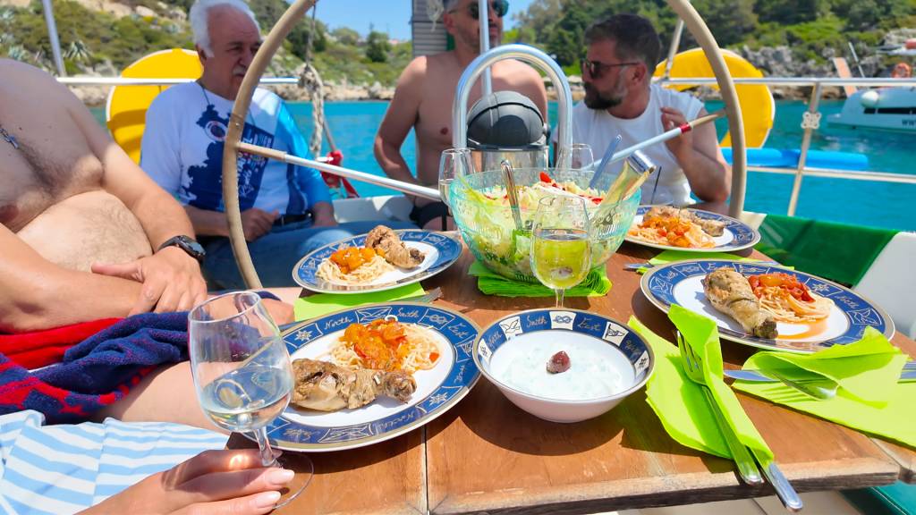Gourtmet Rhodian Lunch with Edisa in Rhodes