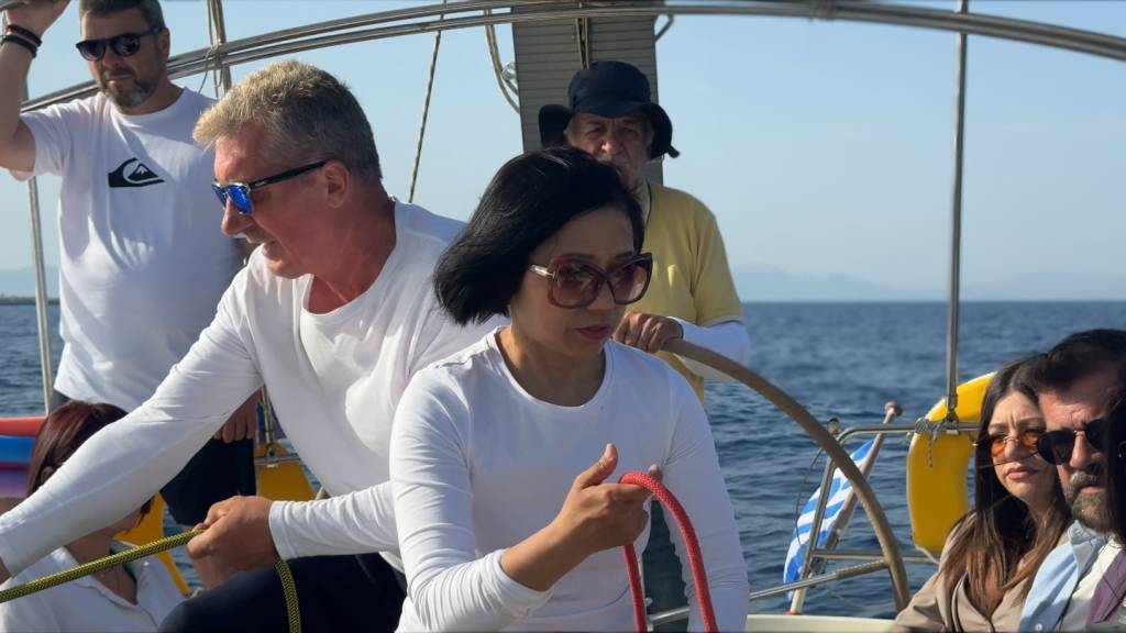 The art of sailing in Rhodes