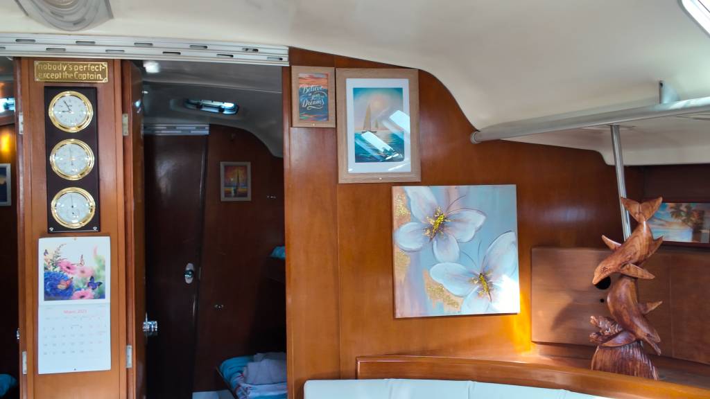 Sailing Edisa popular interior in Rhodes
